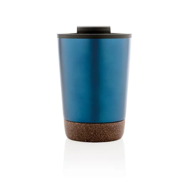  Cork coffee tumbler Blue