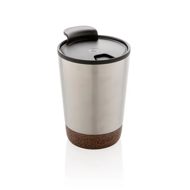  Cork coffee tumbler Silver