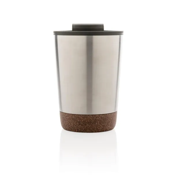  Cork coffee tumbler Silver