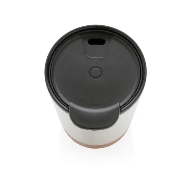 Cork coffee tumbler Silver