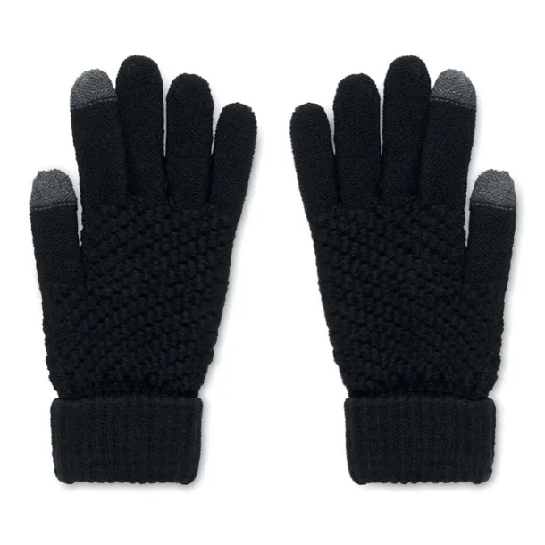 TAKAI Rpet tactile gloves Black