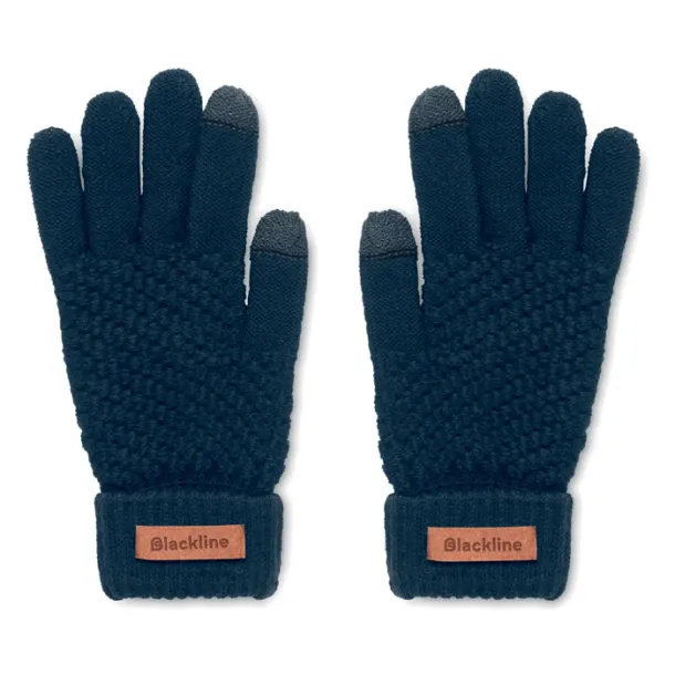 TAKAI Rpet tactile gloves French Navy