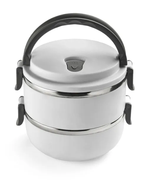 TOGO Food container  700 + 700 ml Bijela