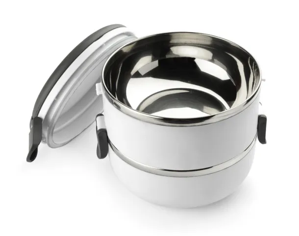 TOGO posuda za hranu 700 + 700 ml White