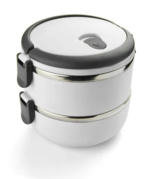 TOGO Food container  700 + 700 ml White