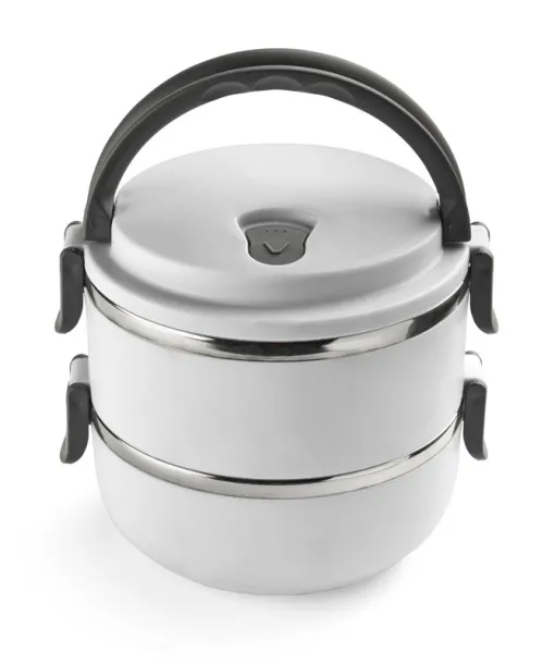 TOGO Food container  700 + 700 ml Bijela