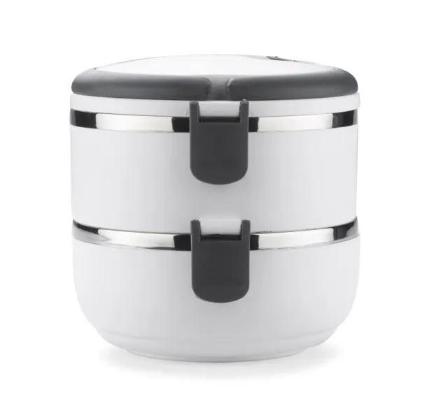 TOGO Food container  700 + 700 ml Bijela
