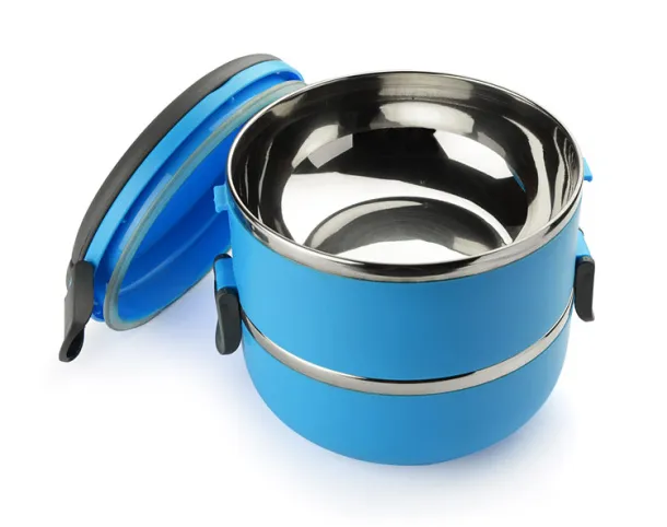 TOGO Food container  700 + 700 ml Blue