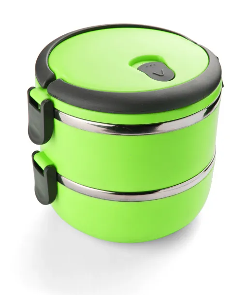 TOGO Food container  700 + 700 ml Light green