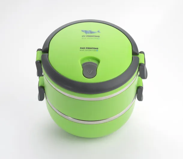TOGO Food container  700 + 700 ml Svijetlo zelena