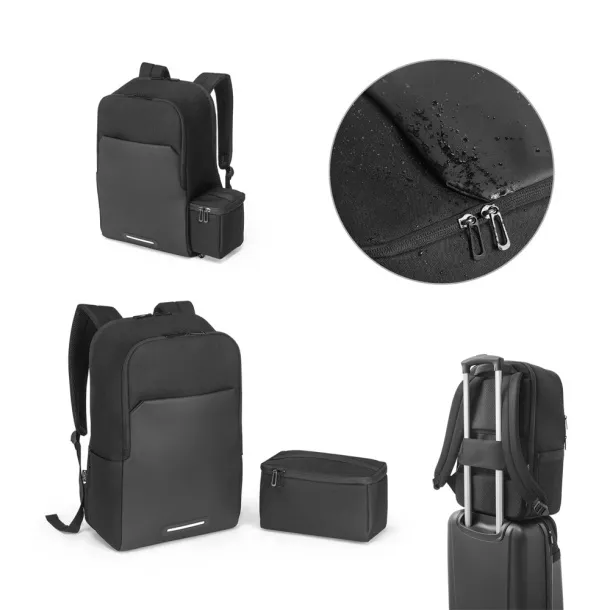 BELFAST 2-in-1 backpack with thermal bag included that can be used together or separately