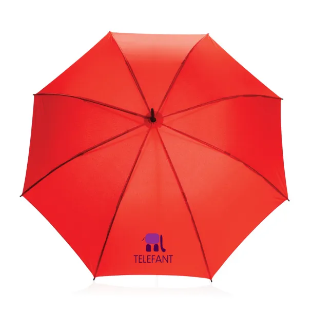  23" Impact AWARE™ RPET 190T standard auto open umbrella - XD Collection Crvena 