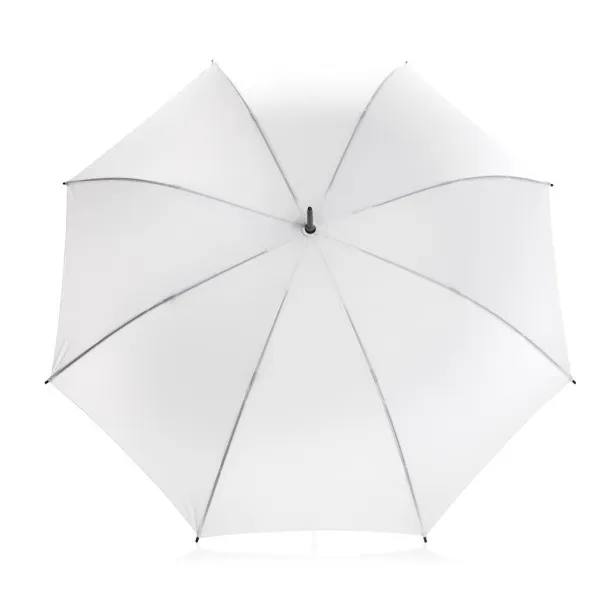  23" Impact AWARE™ RPET 190T standard auto open umbrella - XD Collection White 