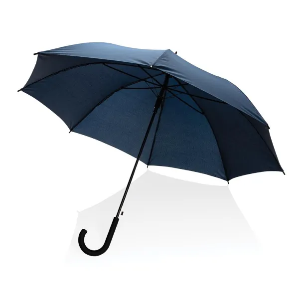  23" Impact AWARE™ RPET 190T standard auto open umbrella - XD Collection Navy Blue 