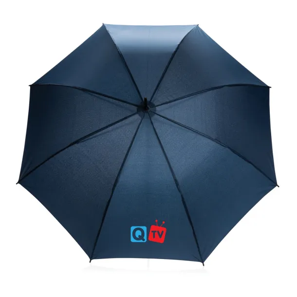  23" Impact AWARE™ RPET 190T standard auto open umbrella - XD Collection Navy Blue 