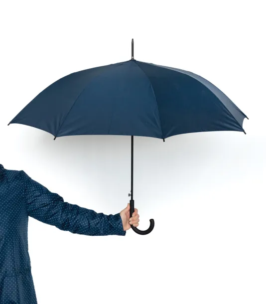  23" Impact AWARE™ RPET 190T standard auto open umbrella - XD Collection Navy Blue 