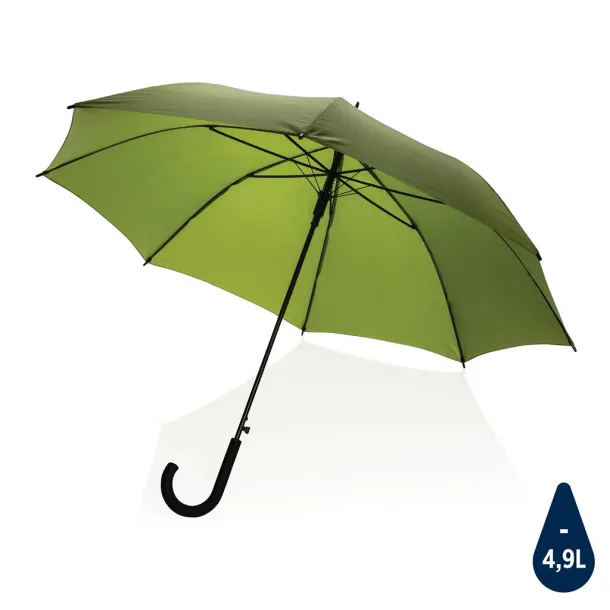  23" Impact AWARE™ RPET 190T standard auto open umbrella - XD Collection Green