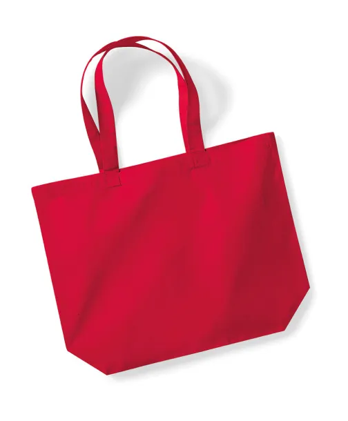  Organic Premium Cotton Maxi Tote, 200 g/m² - Westford Mill Classic Red