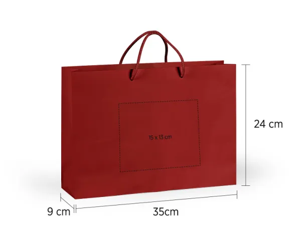 DINA HO paper bag Red