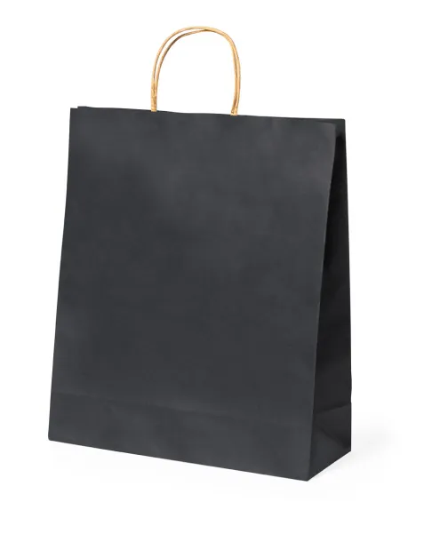 Mepus paper bag Black