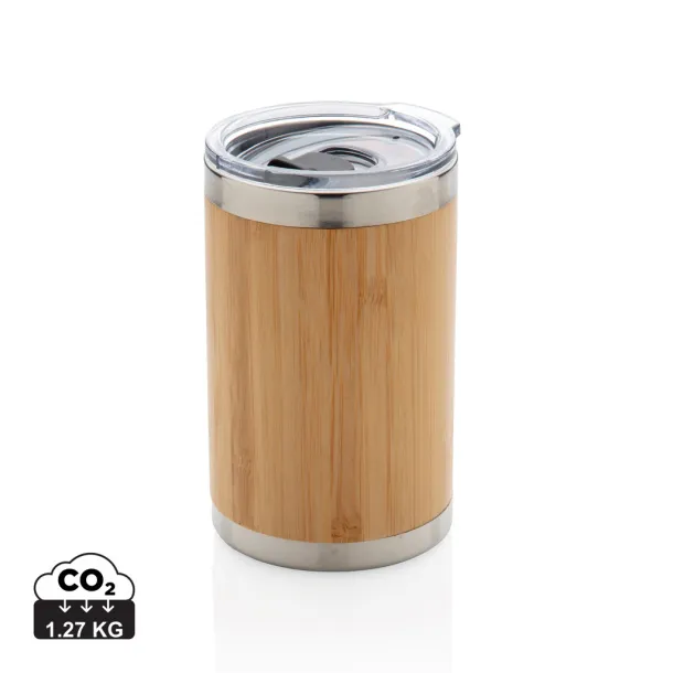  Bamboo coffee to go tumbler - XD Collection Brown 