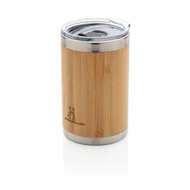  Bamboo coffee to go tumbler - XD Collection Brown 