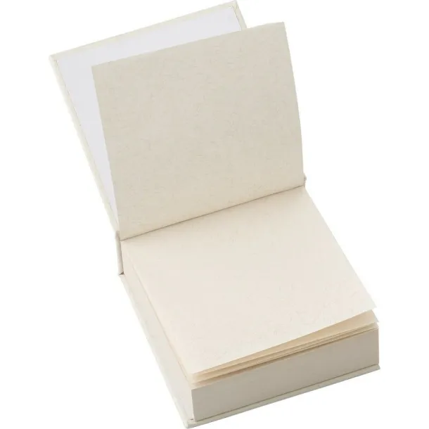  Recycled milk carton note block white