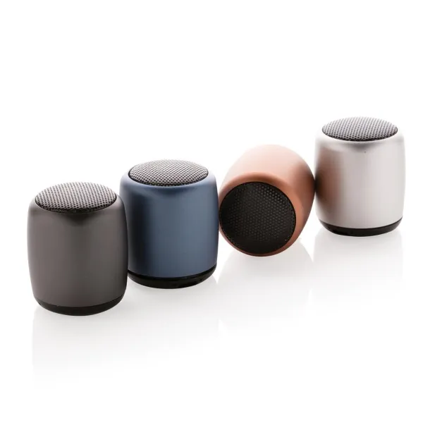  Mini aluminum wireless speaker - XD Collection Anthracite 