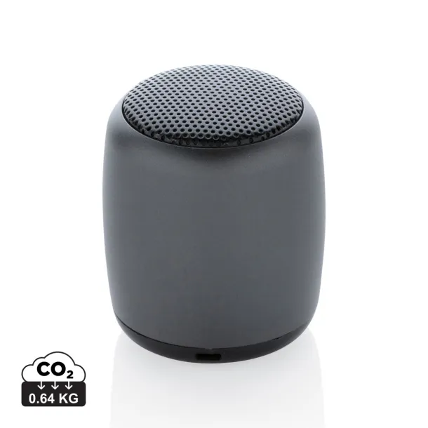  Mini aluminum wireless speaker - XD Collection Anthracite 