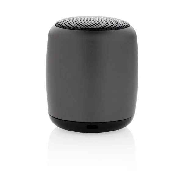  Mini aluminum wireless speaker - XD Collection Anthracite 