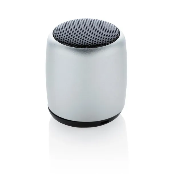  Mini aluminum wireless speaker - XD Collection Silver 