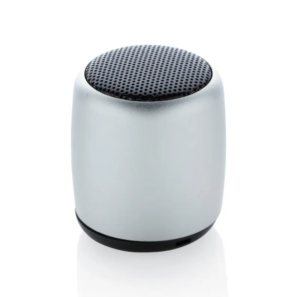  Mini aluminum wireless speaker - XD Collection Silver 