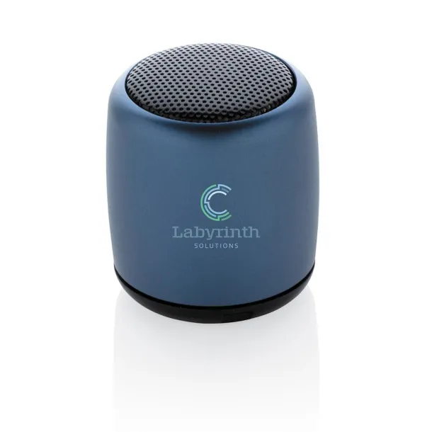  Mini aluminum wireless speaker - XD Collection Blue 