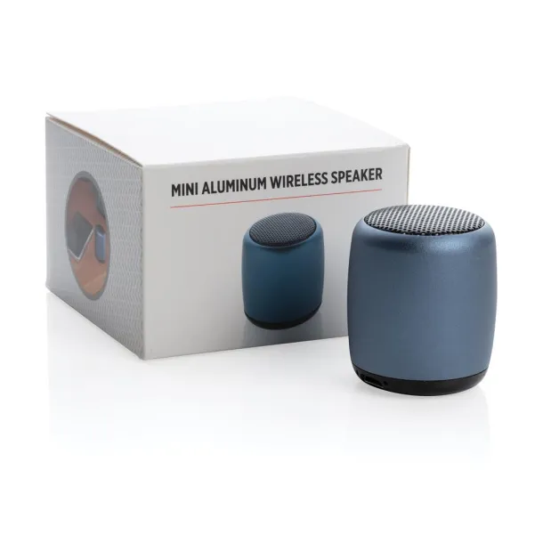  Mini aluminum wireless speaker - XD Collection Blue 