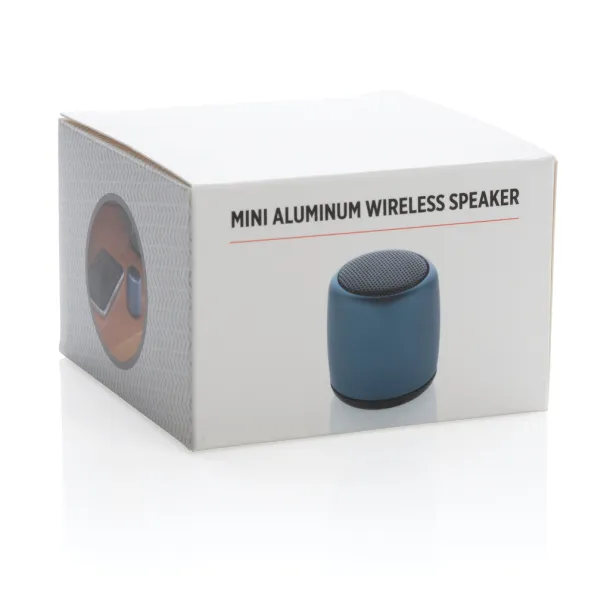  Mini aluminum wireless speaker - XD Collection Blue 