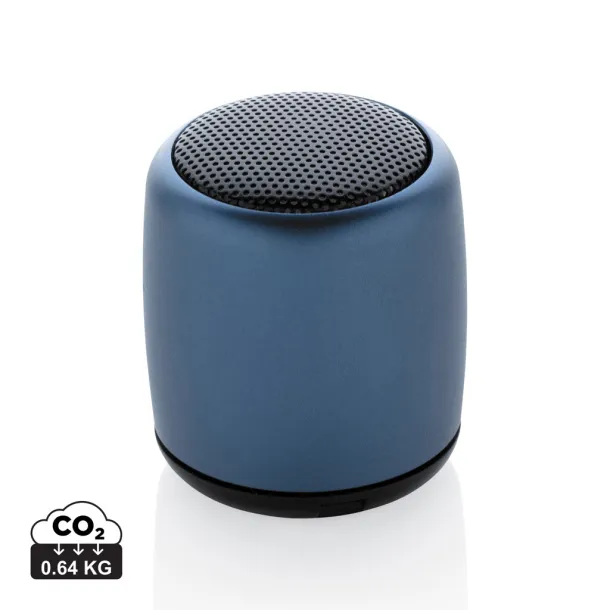  Mini aluminum wireless speaker - XD Collection Blue 