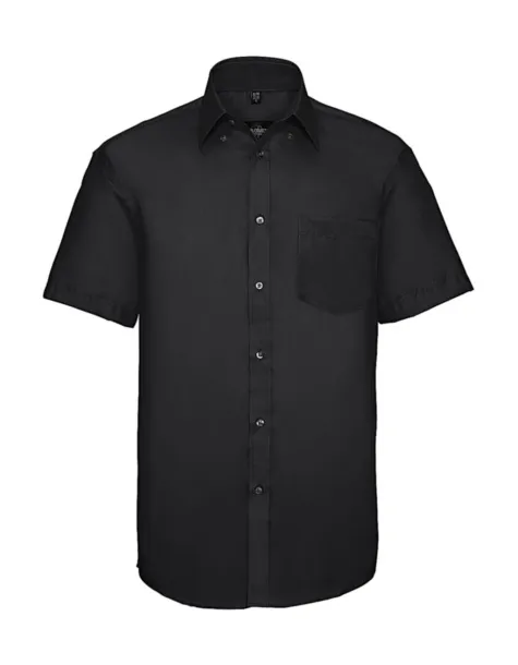  Men's Ultimate Non-iron Shirt - Russell Collection Black