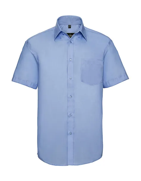  Men's Ultimate Non-iron Shirt - Russell Collection Bright Sky