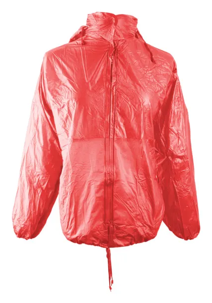 Hips raincoat Red