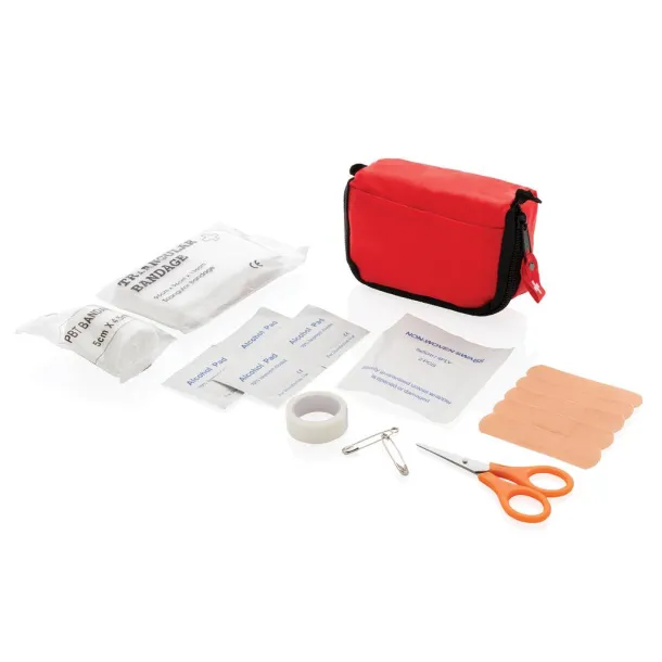  First aid set in pouch - XD Collection Red 