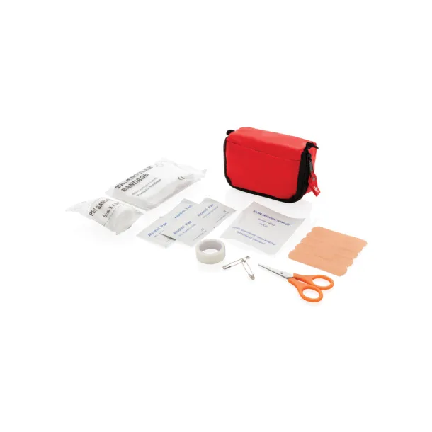  First aid set in pouch - XD Collection Red 