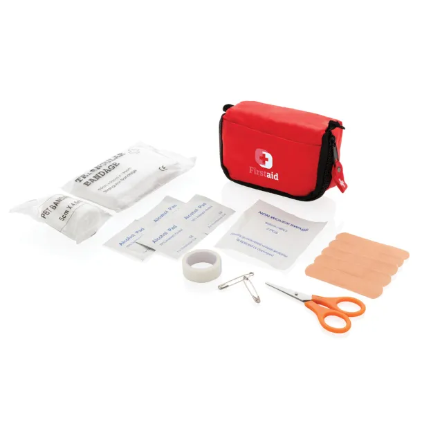  First aid set in pouch - XD Collection Red 