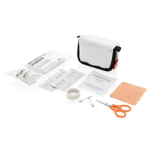  First aid set in pouch - XD Collection White 