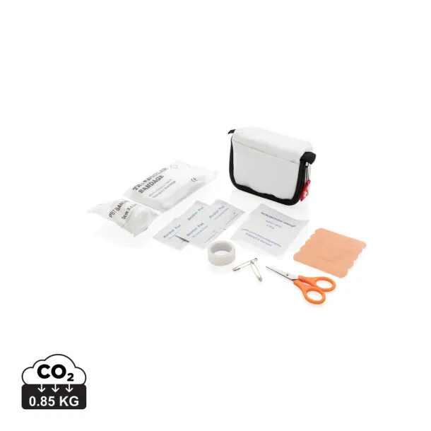  First aid set in pouch - XD Collection White 