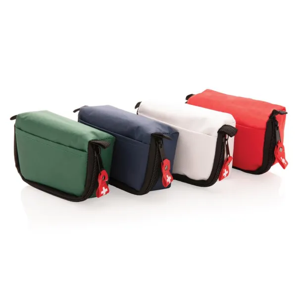  First aid set in pouch - XD Collection Green