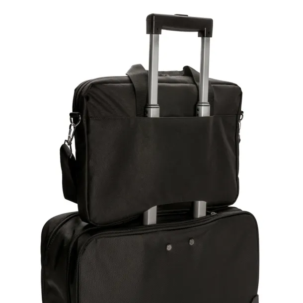  Swiss Peak 15.4” laptop bag - Swiss Peak Black 