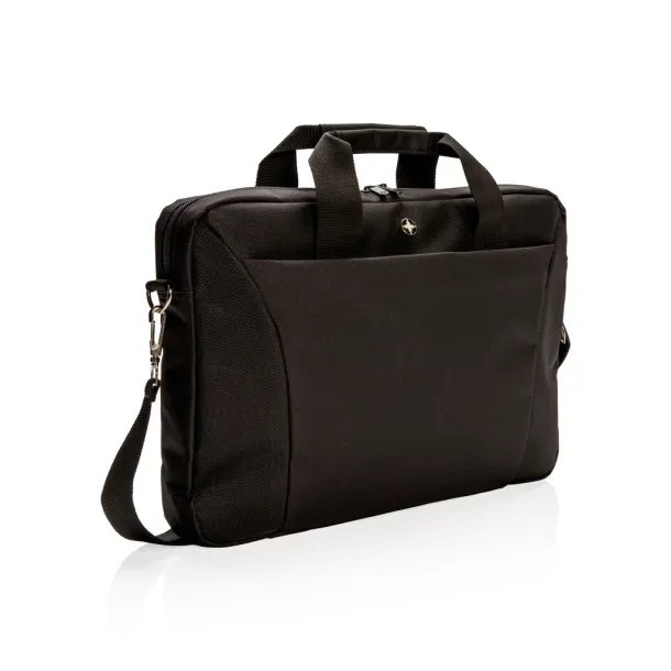  Swiss Peak 15.4” laptop bag - Swiss Peak Black 