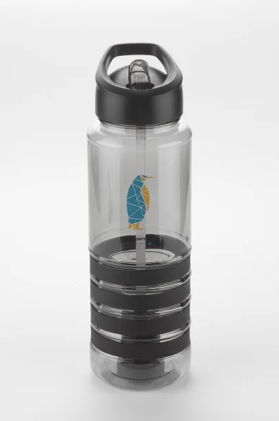 KIVI Sport bottle with carbon filter  700 ml Black