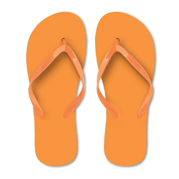 HONOLULU EVA beach slippers, size L Orange