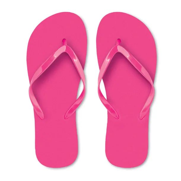 HONOLULU EVA beach slippers, size L Fuchsia